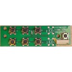 AKAI DVB-T32W KEY BOARD ATSC-PM1320082-03
